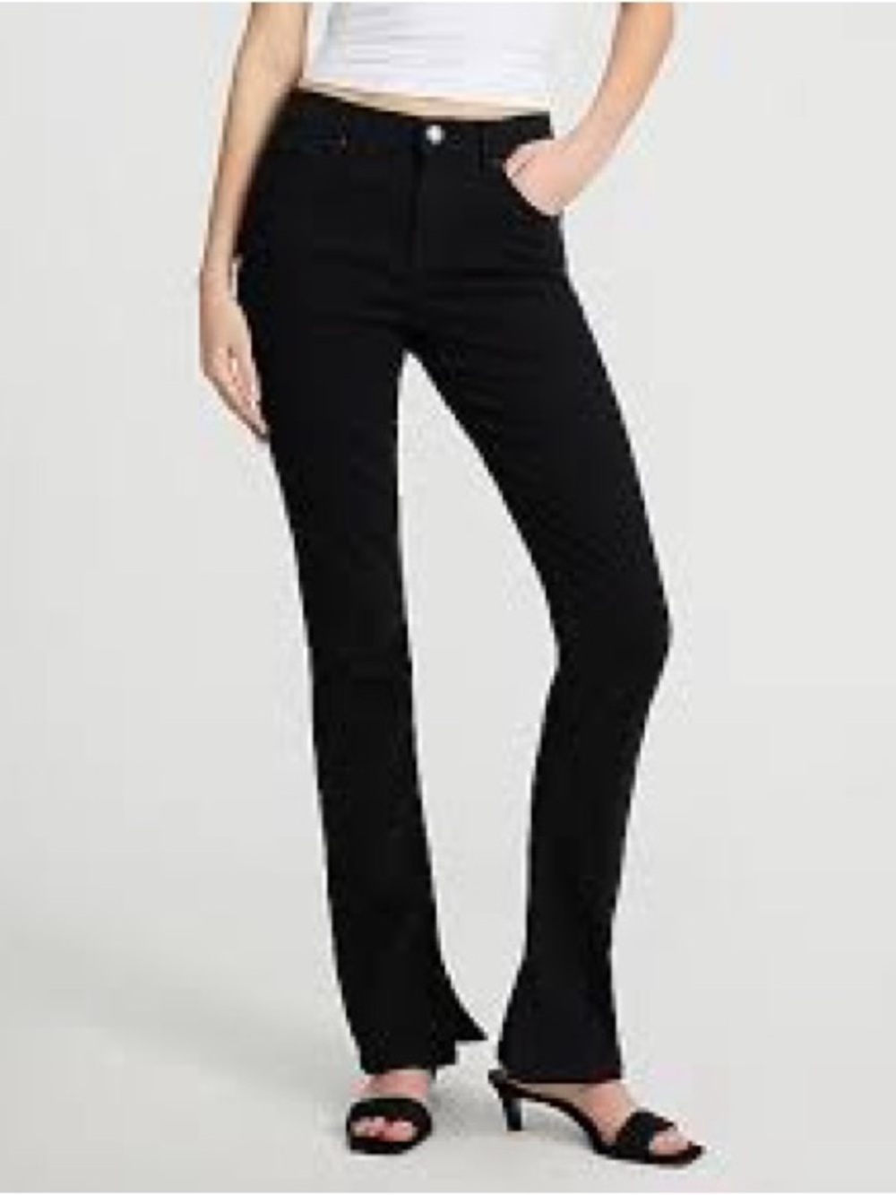 NWT Express mid rise skyscraper black jeans women’s size 6R